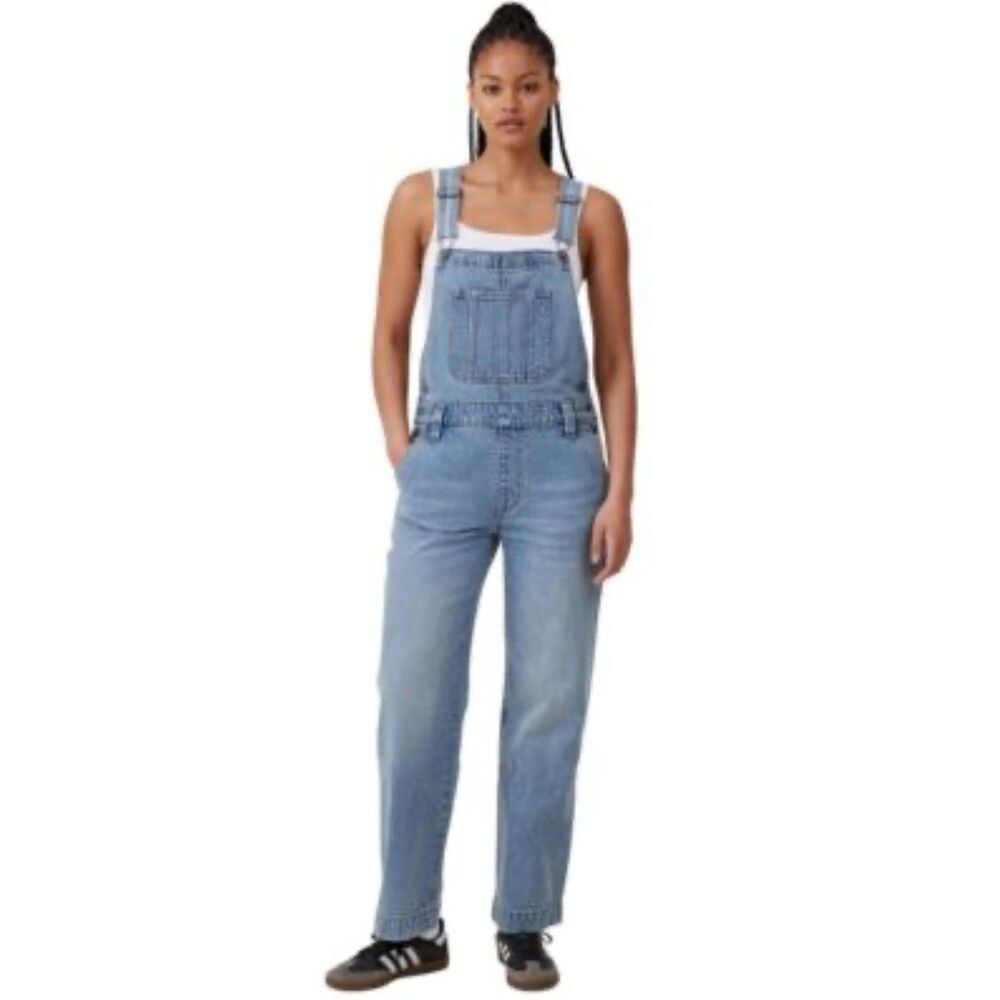Cotton On denim overalls - 12 - Picture 1 of 11